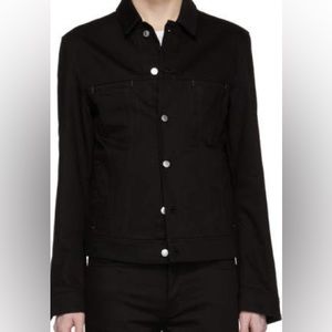 Acne Studios Bla Konst Black Denim Jacket